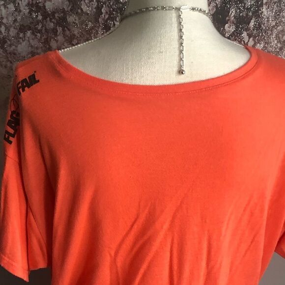 Flag nor sale crop top T-shirt limited rare retro sleeve shirt sold out - Picture 5 of 5